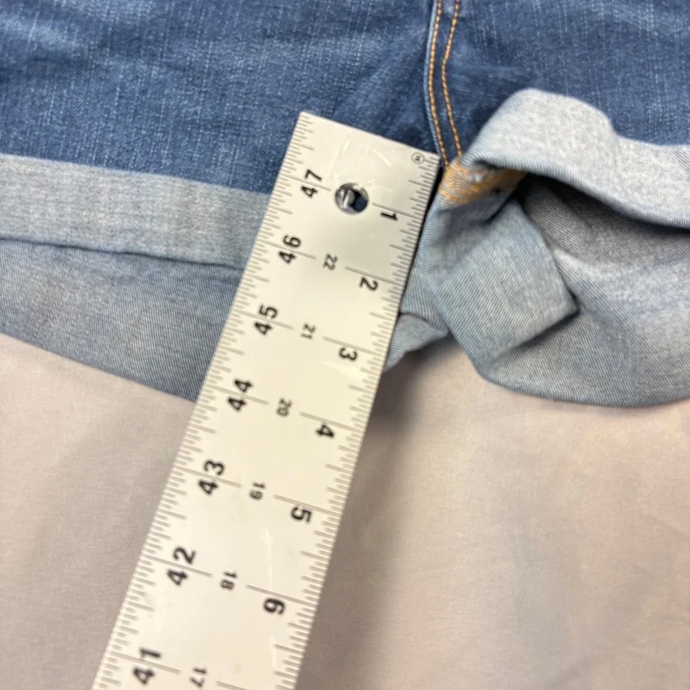 Aeropostale Flex Effects Jean Shorts Womens Size 10 High Rise - Picture 7 of 8
